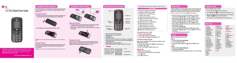 LG 320G User manual