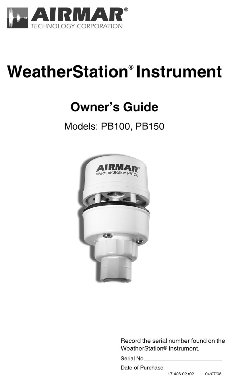 Airmar PB100 WeatherStation owner's guide
