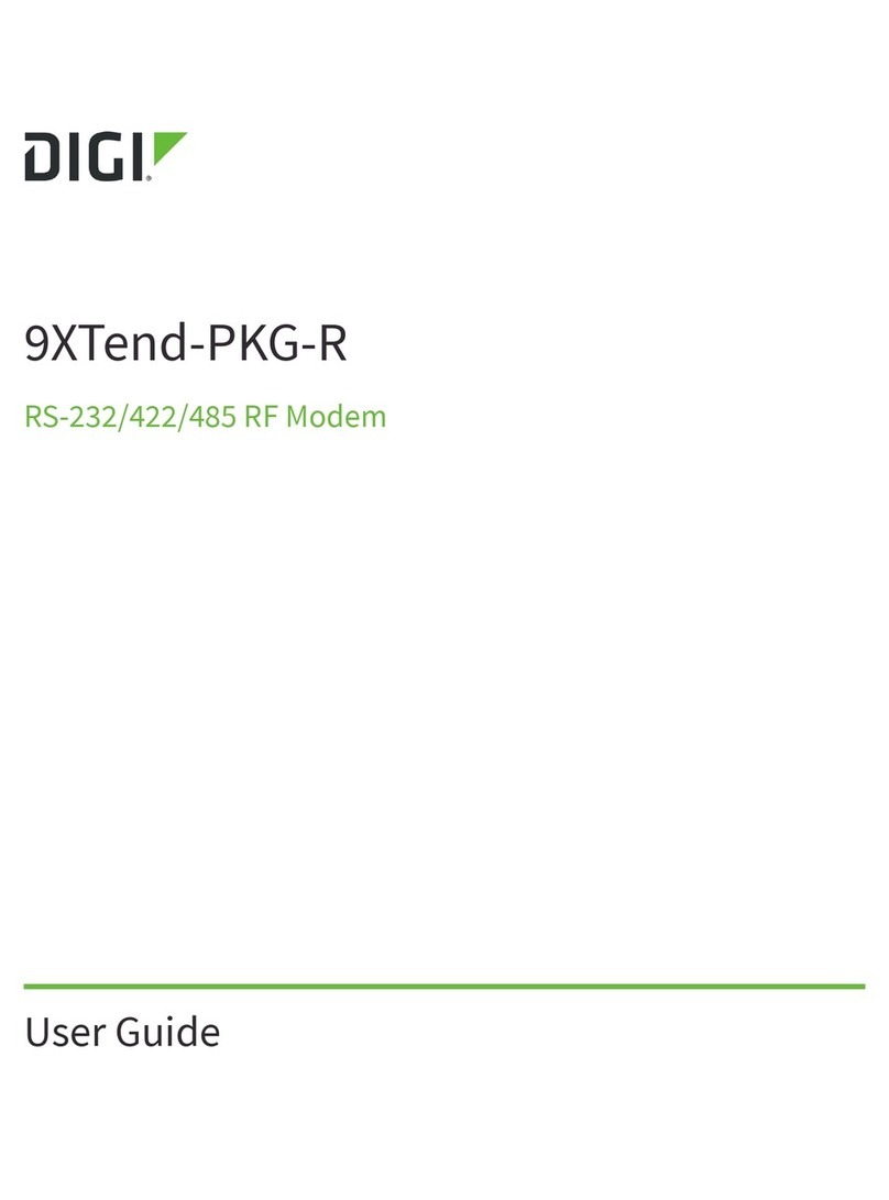 Digi 9XTend-PKG-R RS-232 User manual