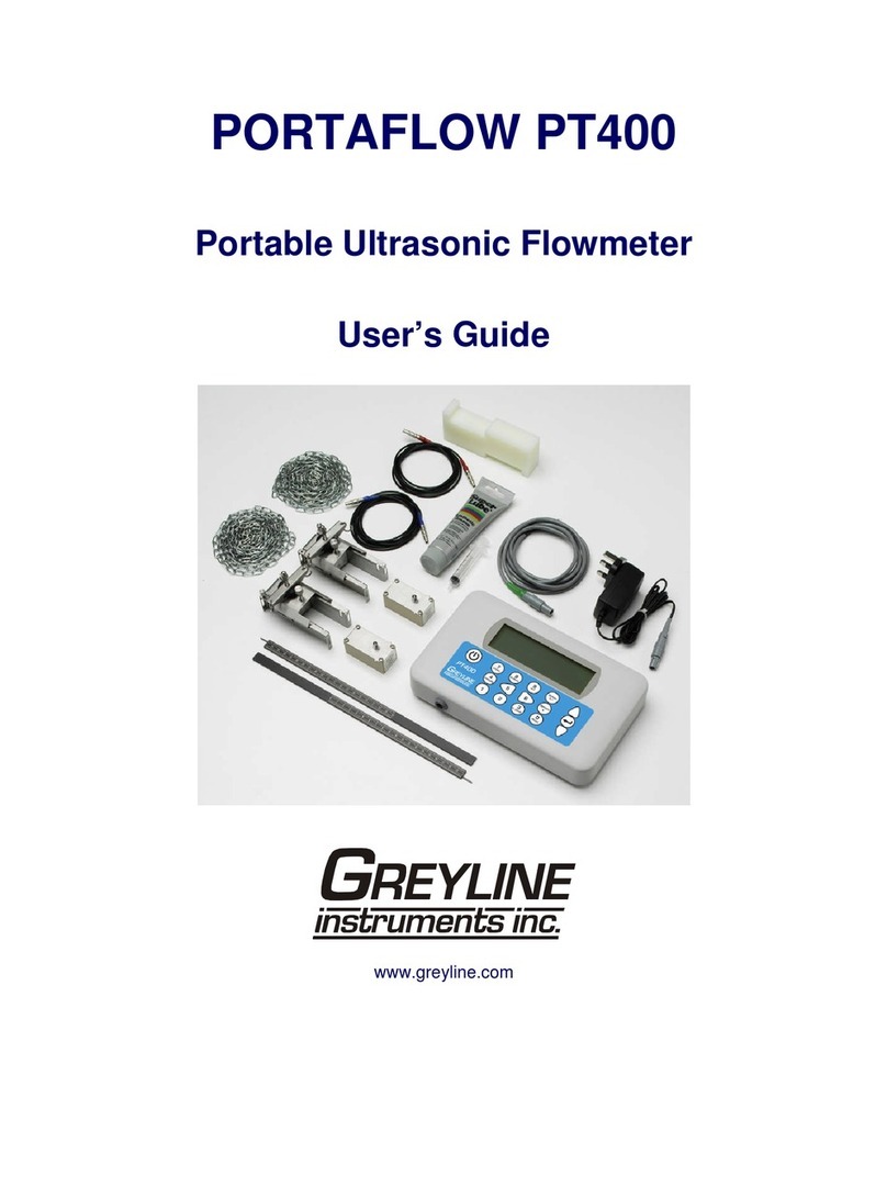 Greyline Portaflow PT400 user guide