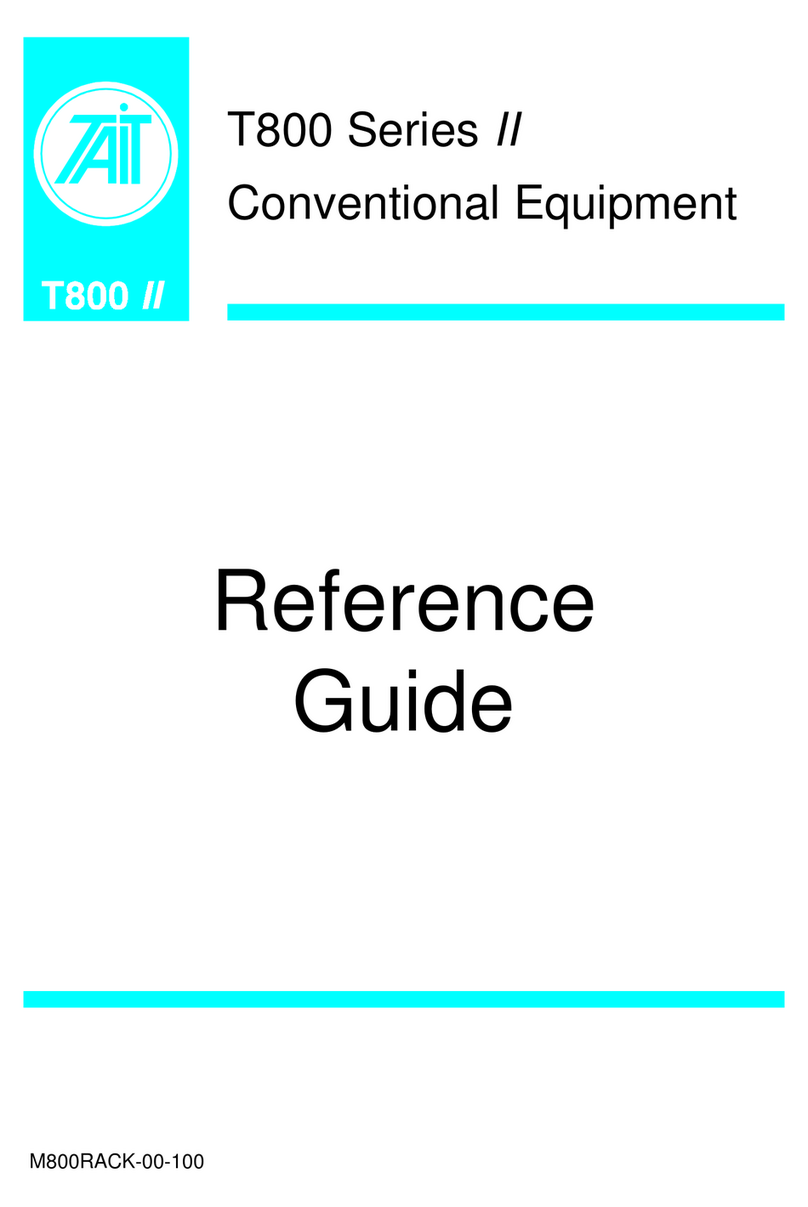 Tait T800 - 22 - 0x06 User manual