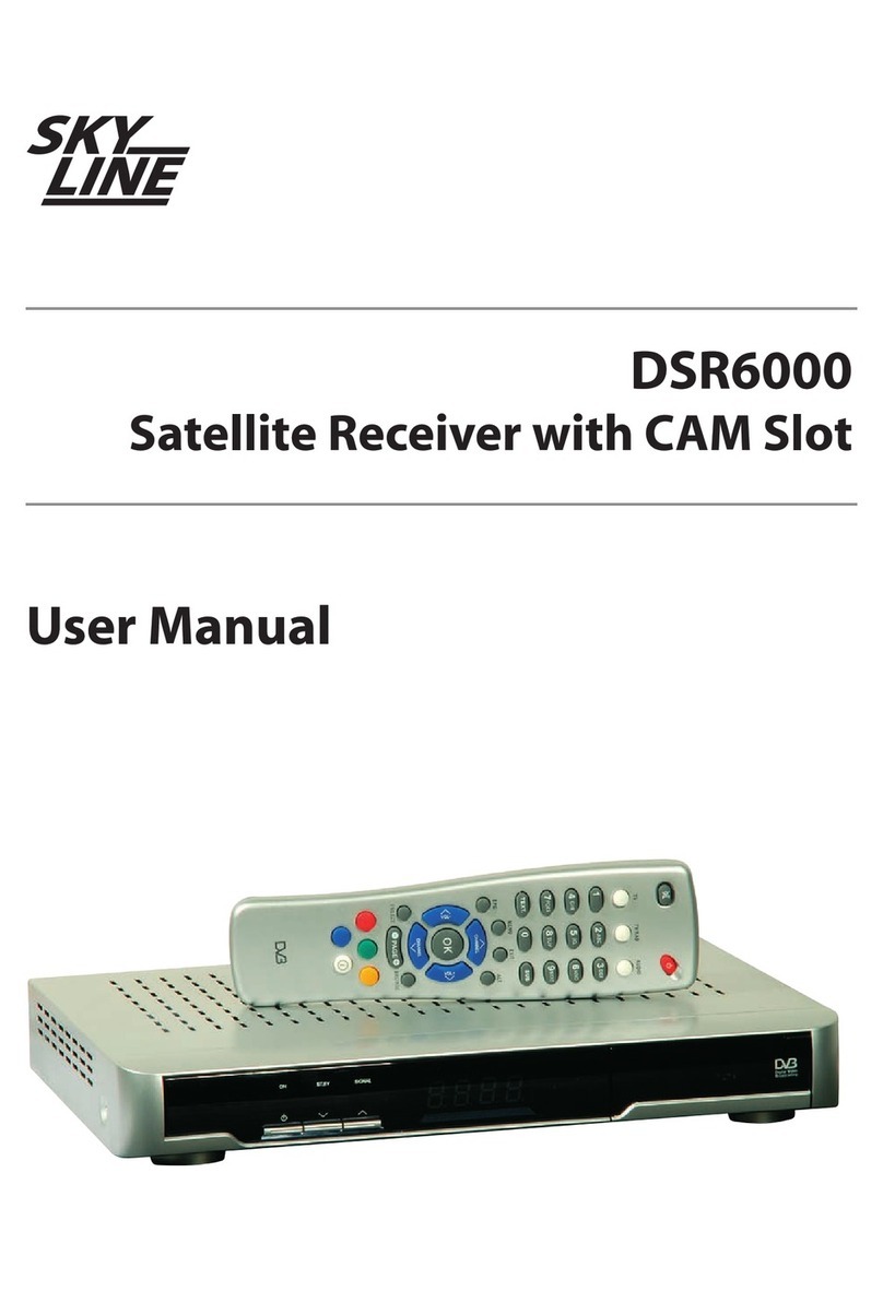 SkyLine DSR6000 user manual