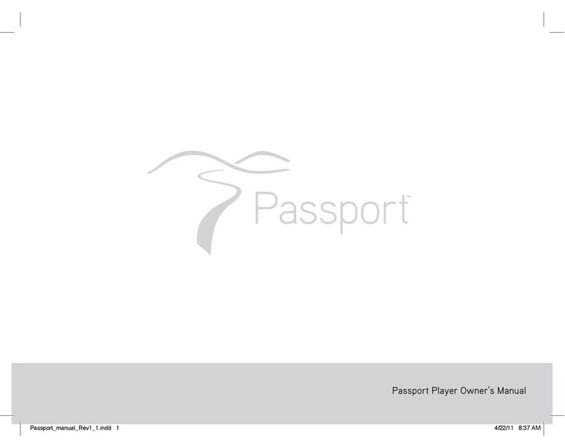 JOHNSON HEALTH TECH. Passport owner's manual