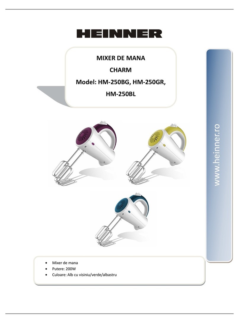 Heinner HM-250BG manual