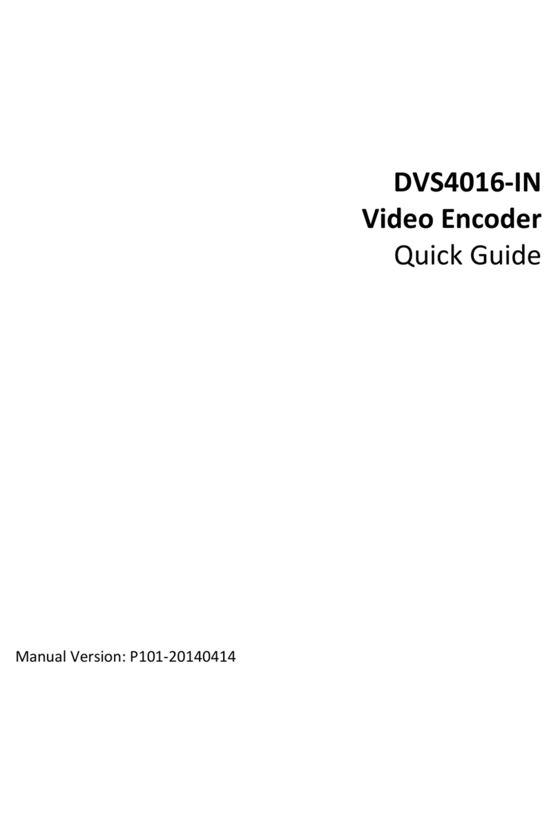 Zhejiang Uniview Technologies DVS4016-IN quick guide