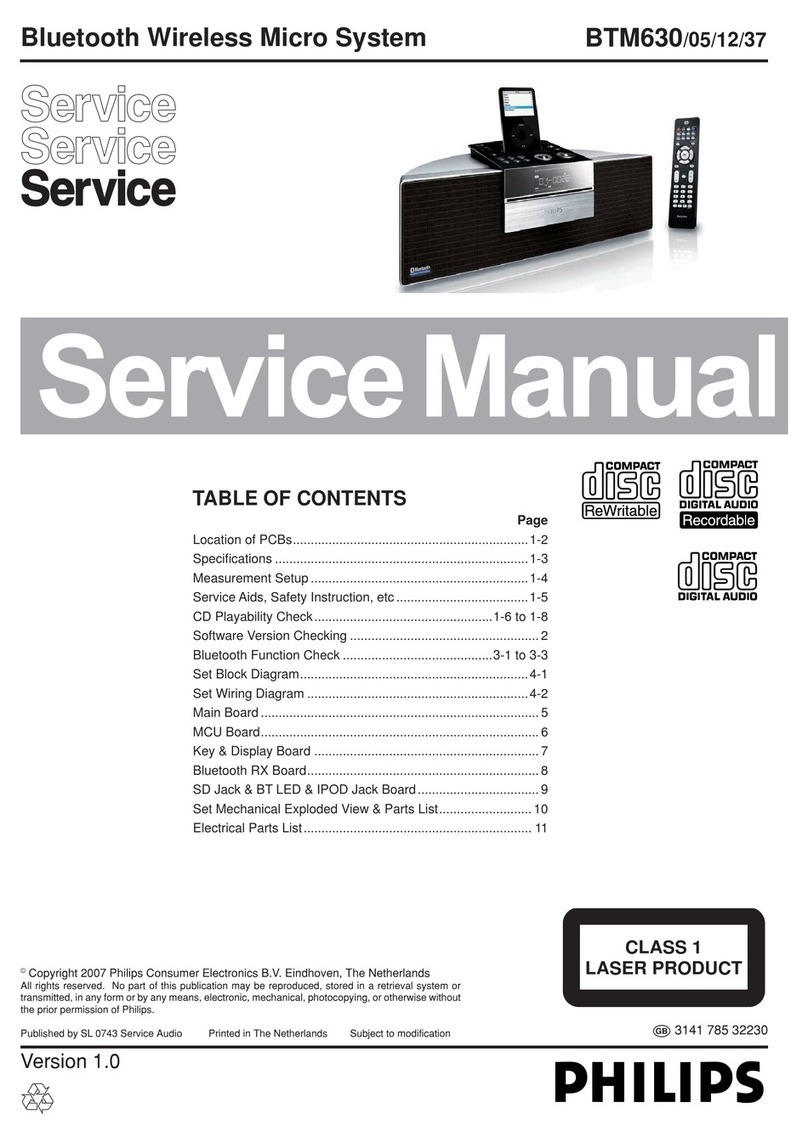 Philips BTM630/05 User manual