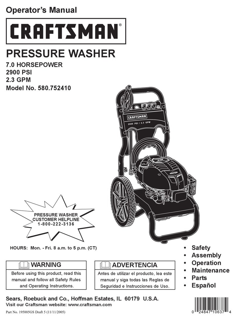 Craftsman 580.752410 User manual