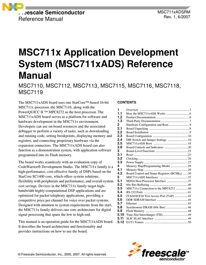 NXP Semiconductors MSC7110 Reference manual