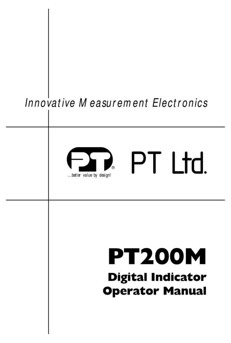 PT PT200M Operator's manual