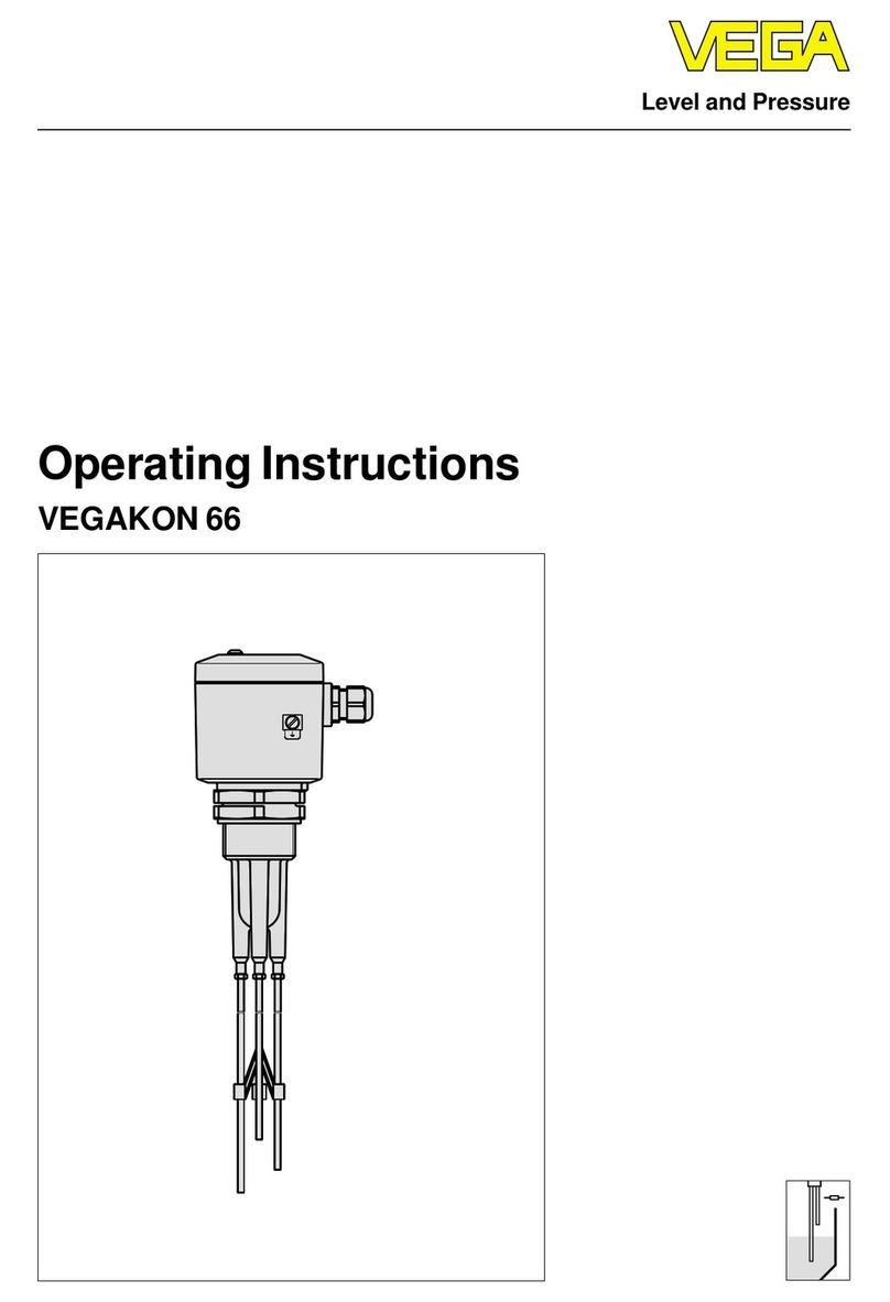 Vega VEGAKON 66 operating instructions