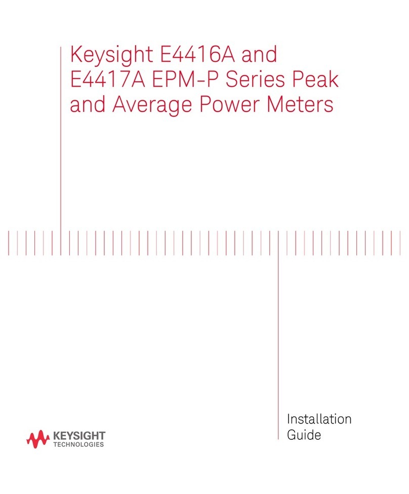Keysight E4416A User manual