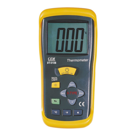 CEM DT-610B User manual