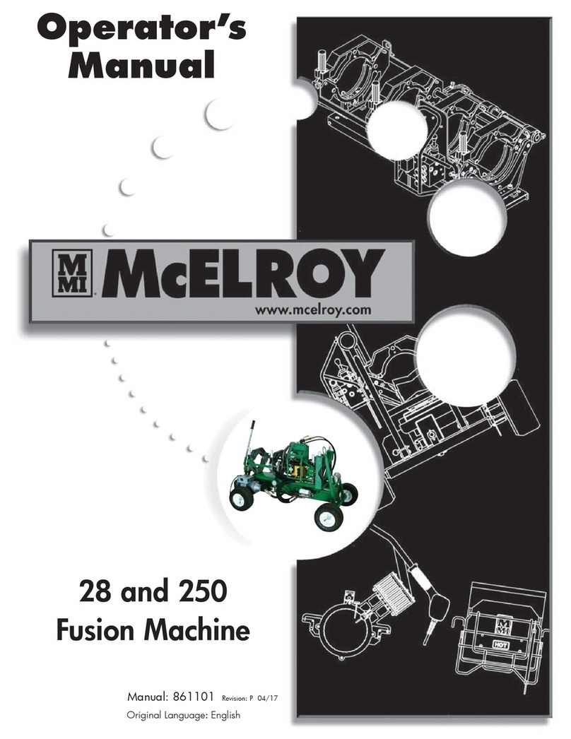 McElroy DynaMc 28 Operator's manual