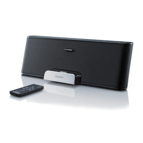 Sony RDP-T50iP User manual