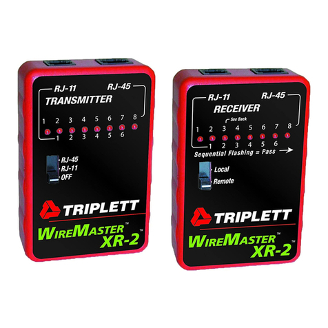 Triplett WireMaster XR-2 instruction manual