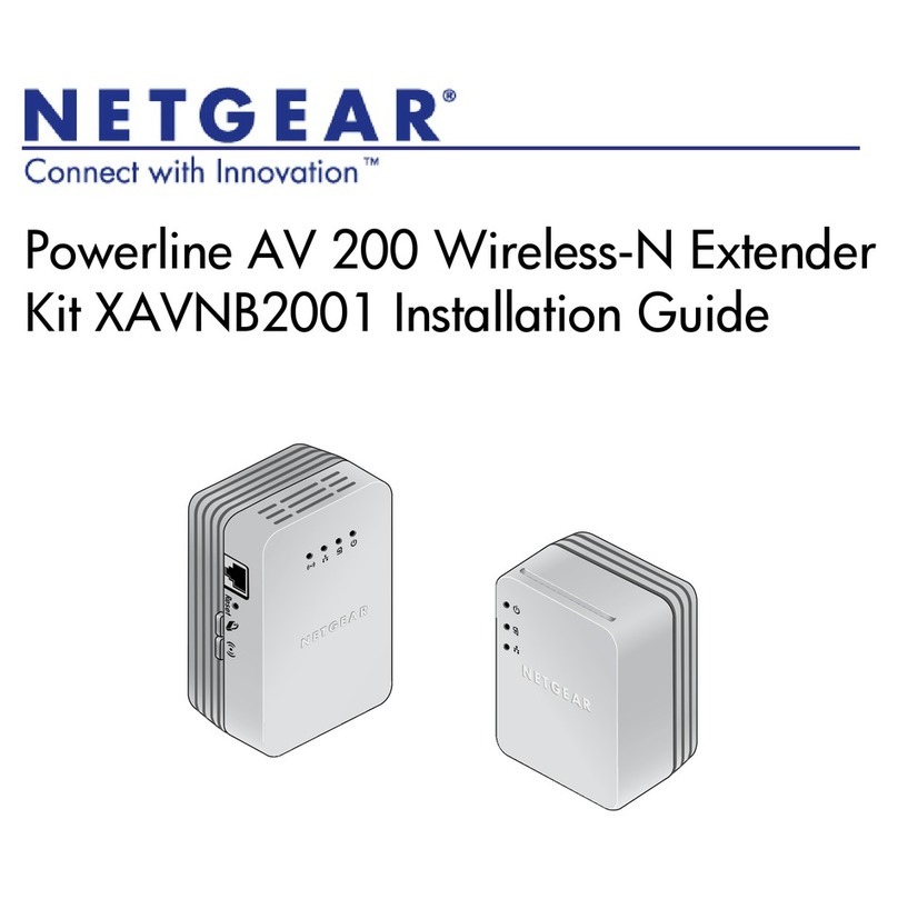 NETGEAR XAVNB2001 User manual