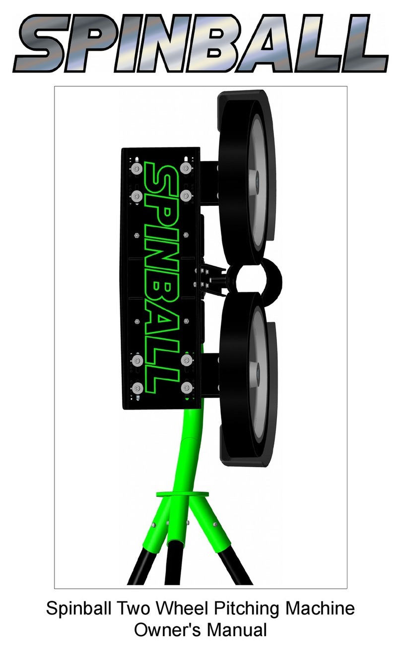 Spinball Sports Wizard owner's manual