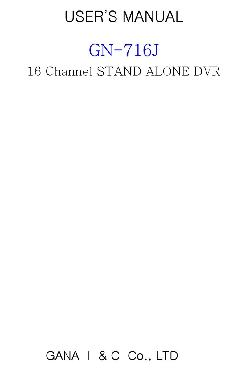 GANA I & C Co GN-716J user manual