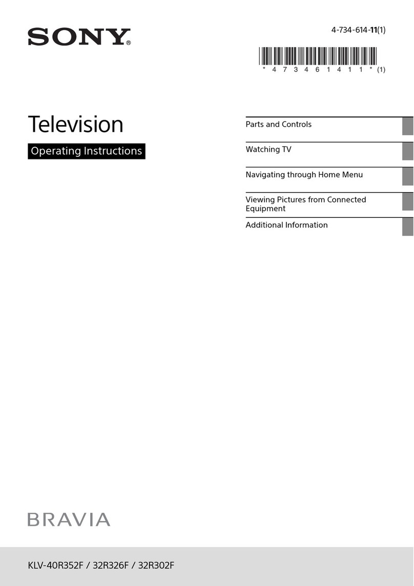 Sony Bravia KLV-40R352F User manual