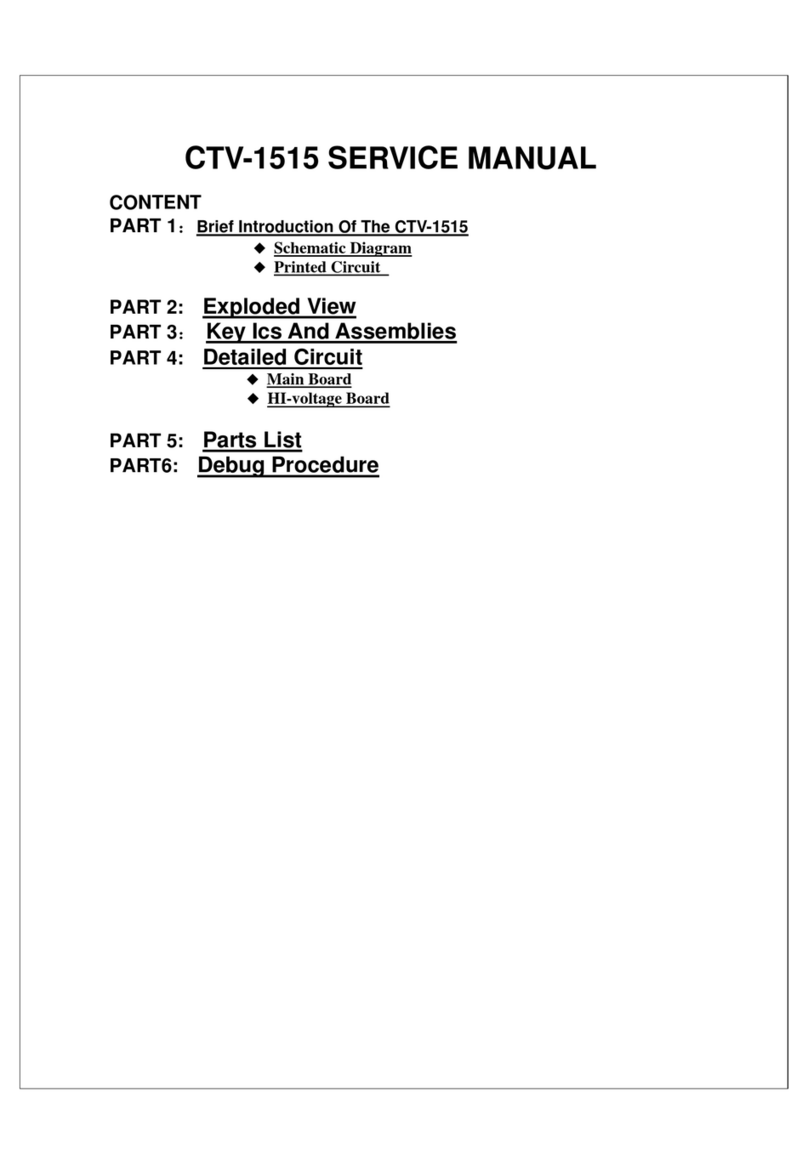 Elenberg CTV-1515 Service manual