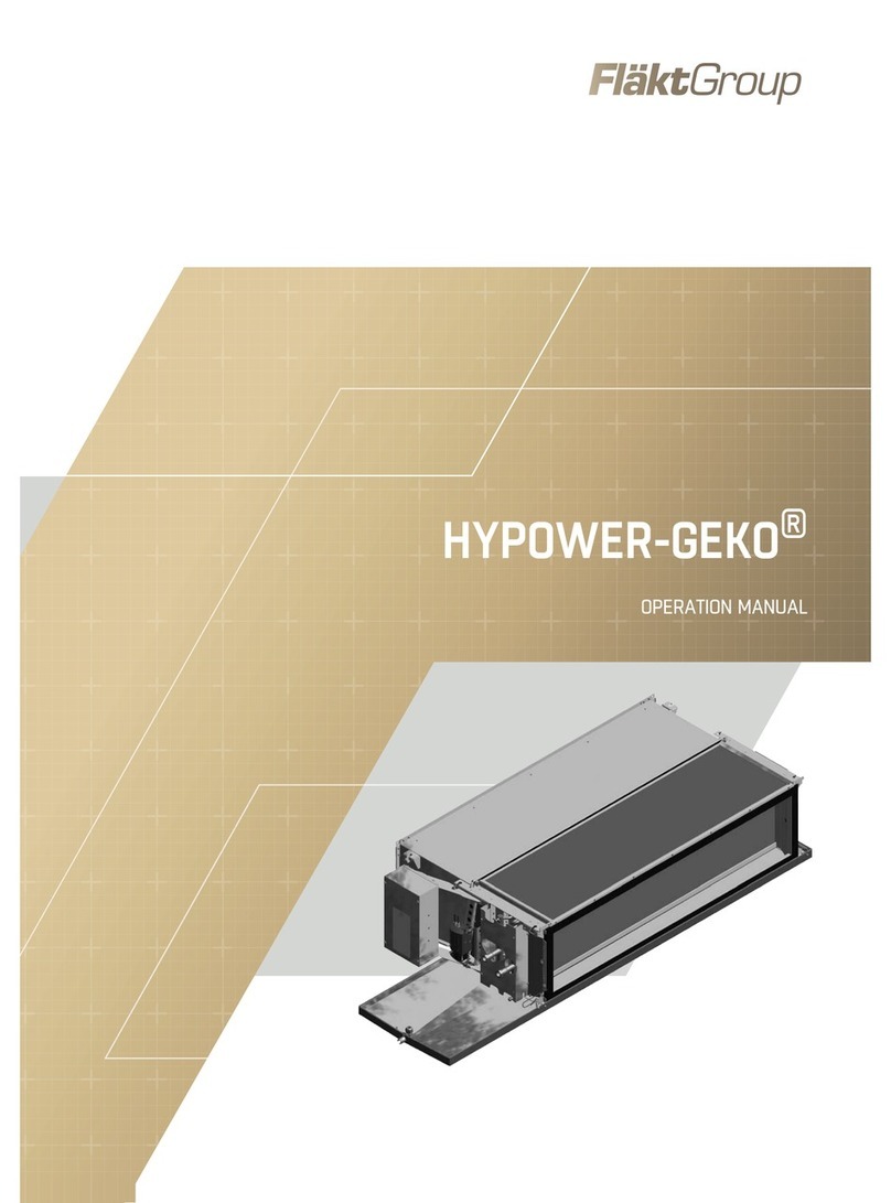 FläktGroup HYPOWER-GEKO Operation manual