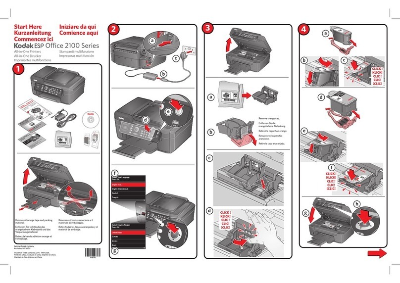 Kodak ESP Office 2100 Series Instruction Manual