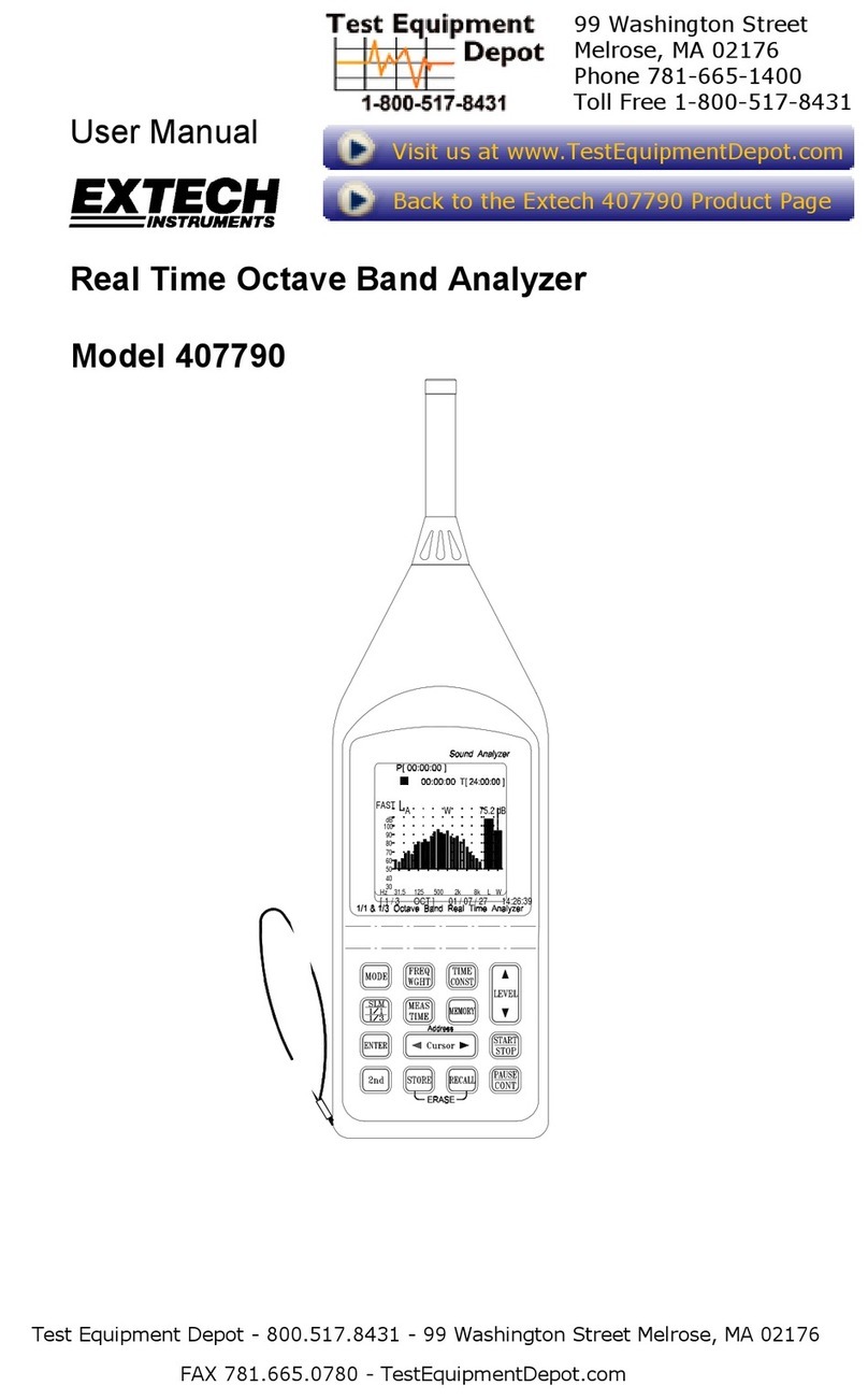 Extech Instruments 407790 User manual Extech Instruments 407790 User manual