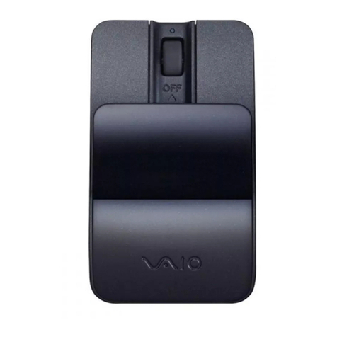 Sony VAIO VGP-BMS15 operating instructions
