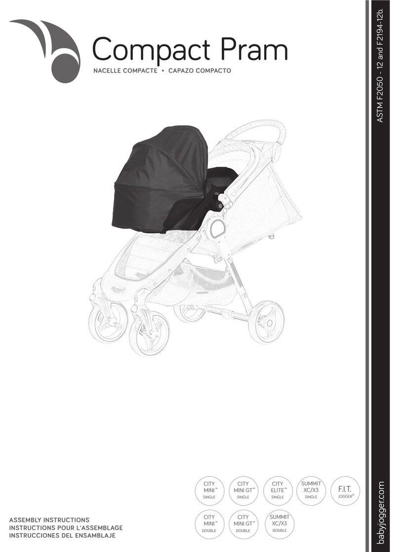 Baby Jogger Compact Pram User manual
