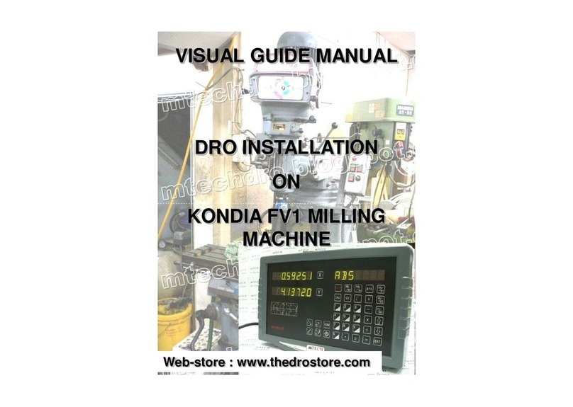 KONDIA FV1 VISUAL GUIDE MANUAL