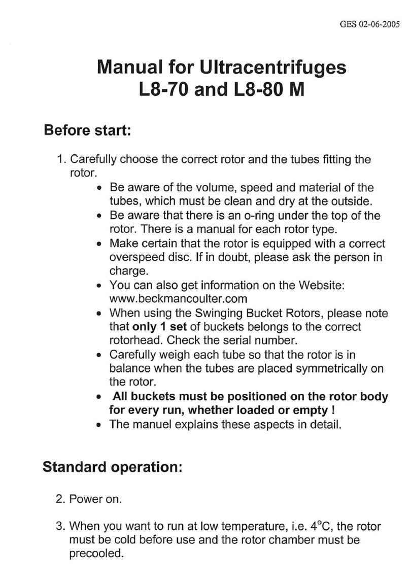 Beckman Industrial L8-70 manual