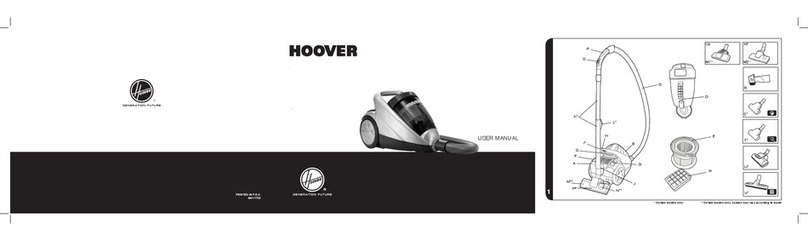 Hoover SX70HU01 User manual