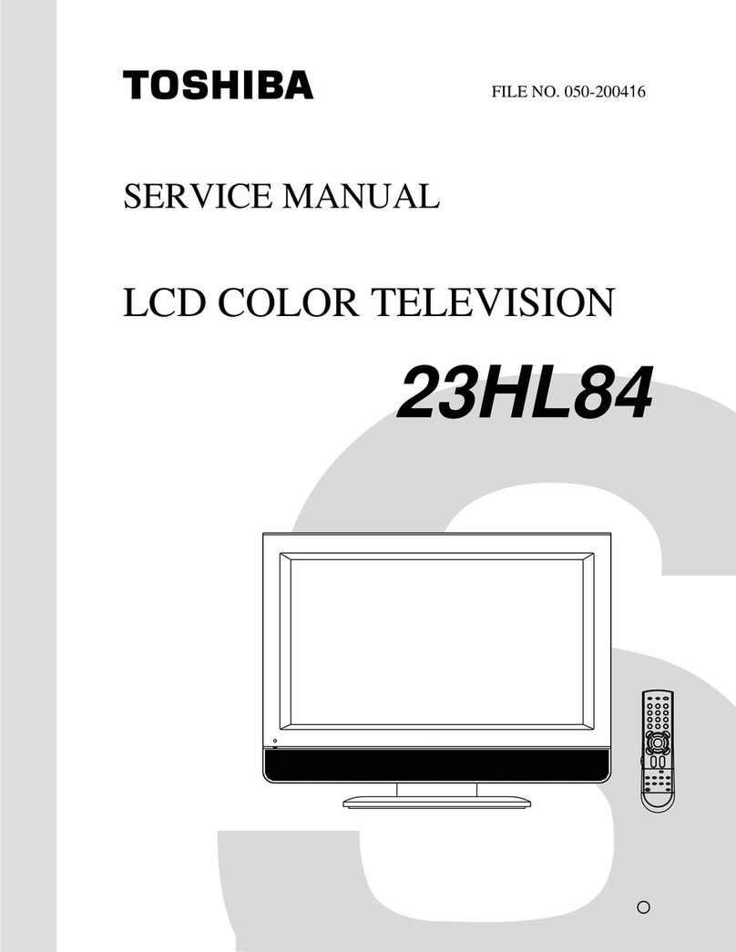Toshiba TheaterWide 23HL84 User manual