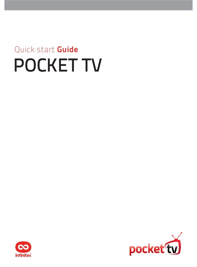 infinitec POCKET TV quick start guide