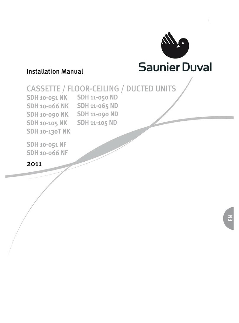 Saunier Duval SDH 10-051 NK User manual