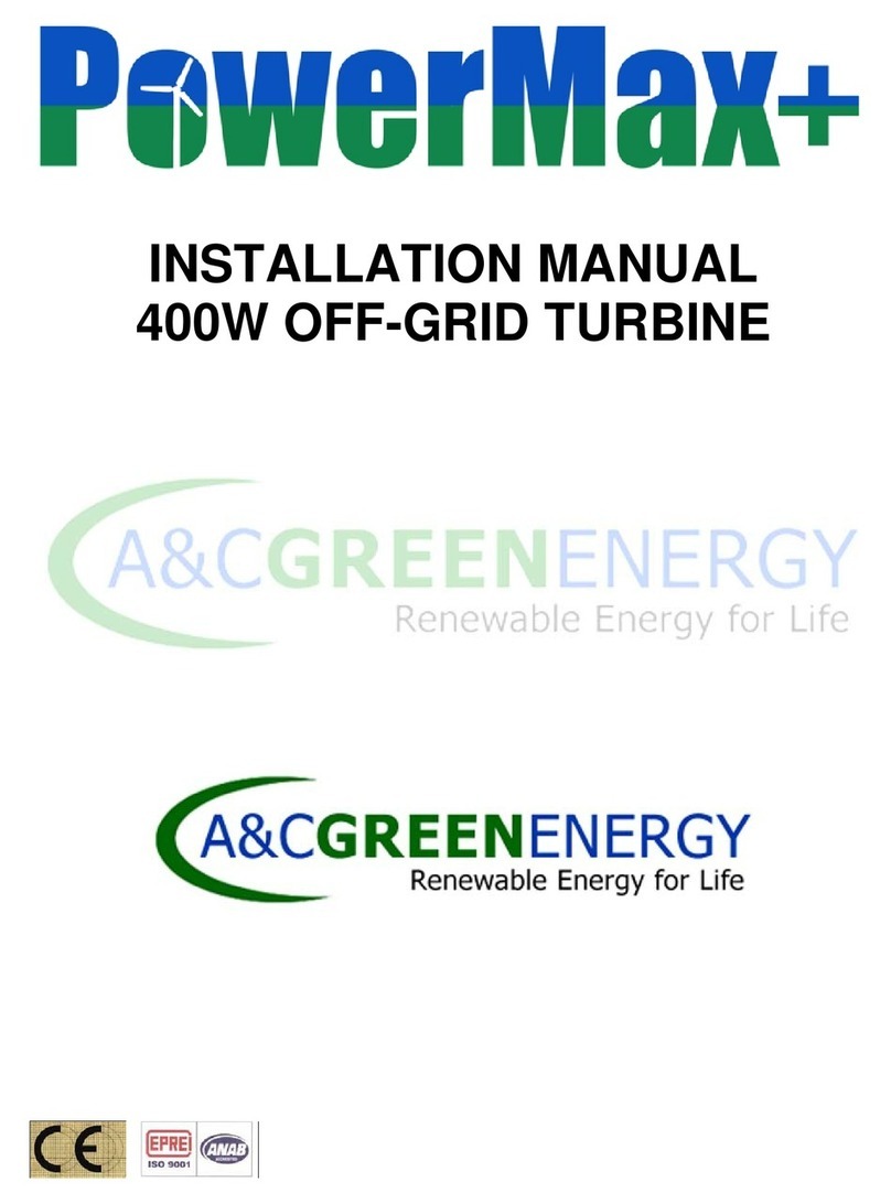 A&C GreenEnergy PowerMax+ 600 installation manual A&C GreenEnergy PowerMax+ 600 installation manual