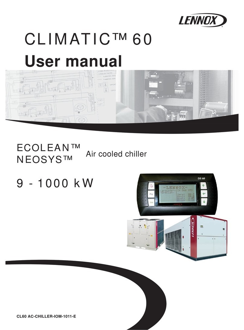 Lennox CLIMATIC 60 User manual