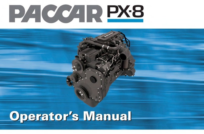 Paccar PX 8 User manual Paccar PX 8 User manual