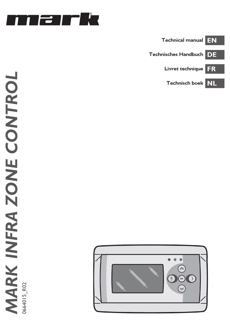 Mark Infra zone control User manual