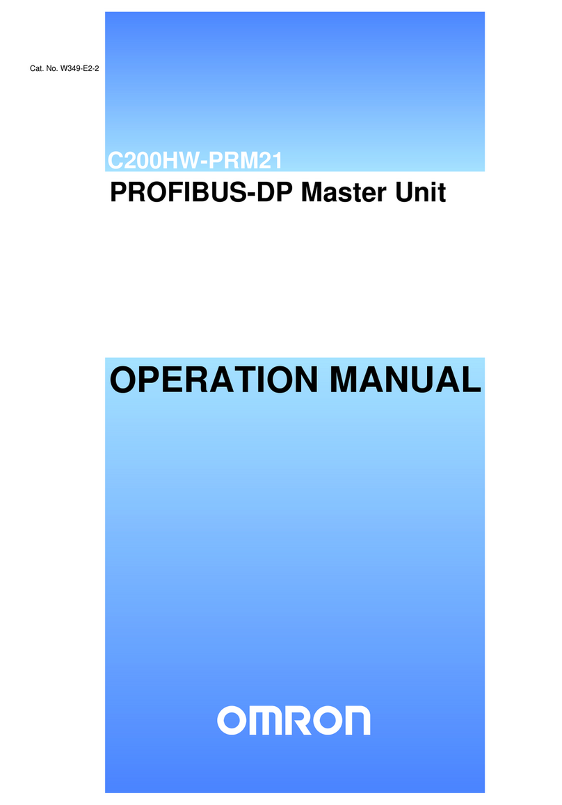 Omron C200HW-PRM21 Operation manuals