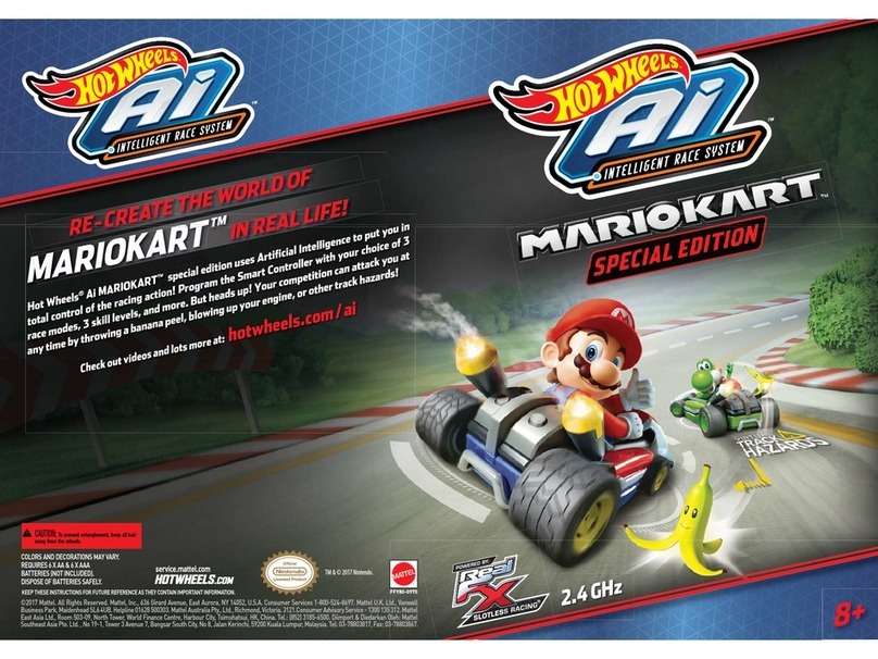 Hot Wheels Ai MARIOKART manual