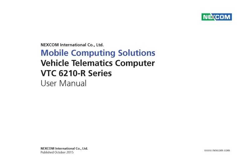Nexcom VTC 6210-R Series User manual