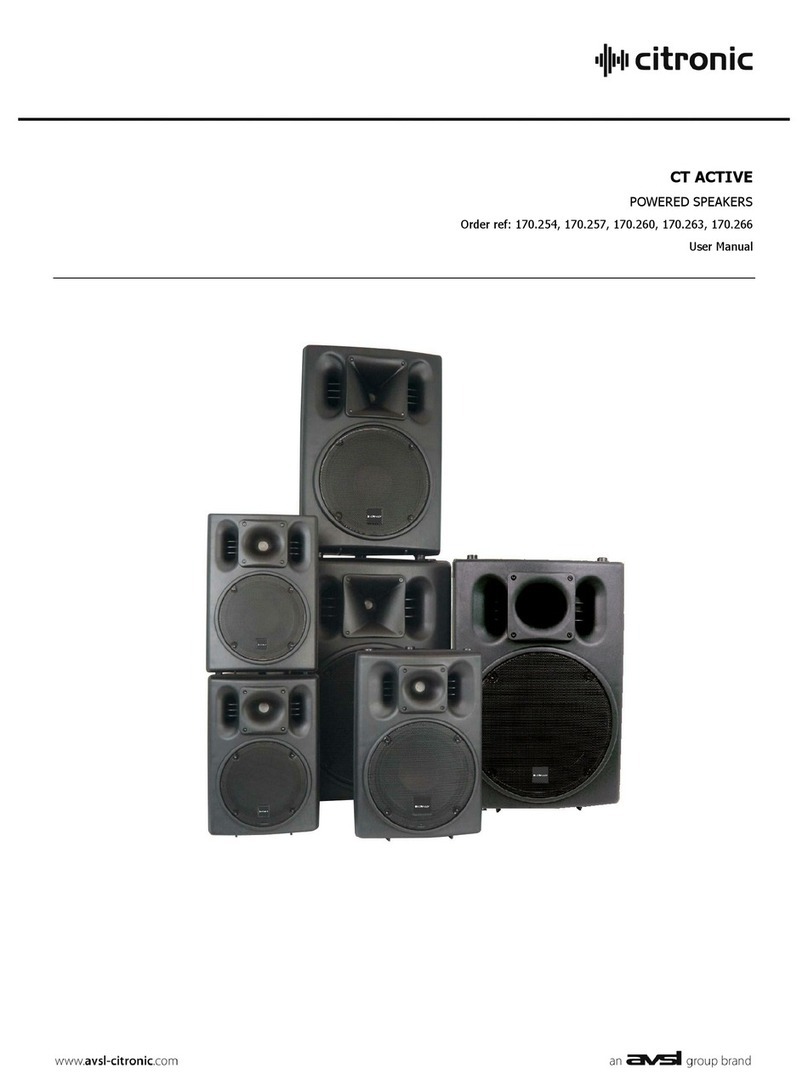 Citronic CT ACTIVE user manual