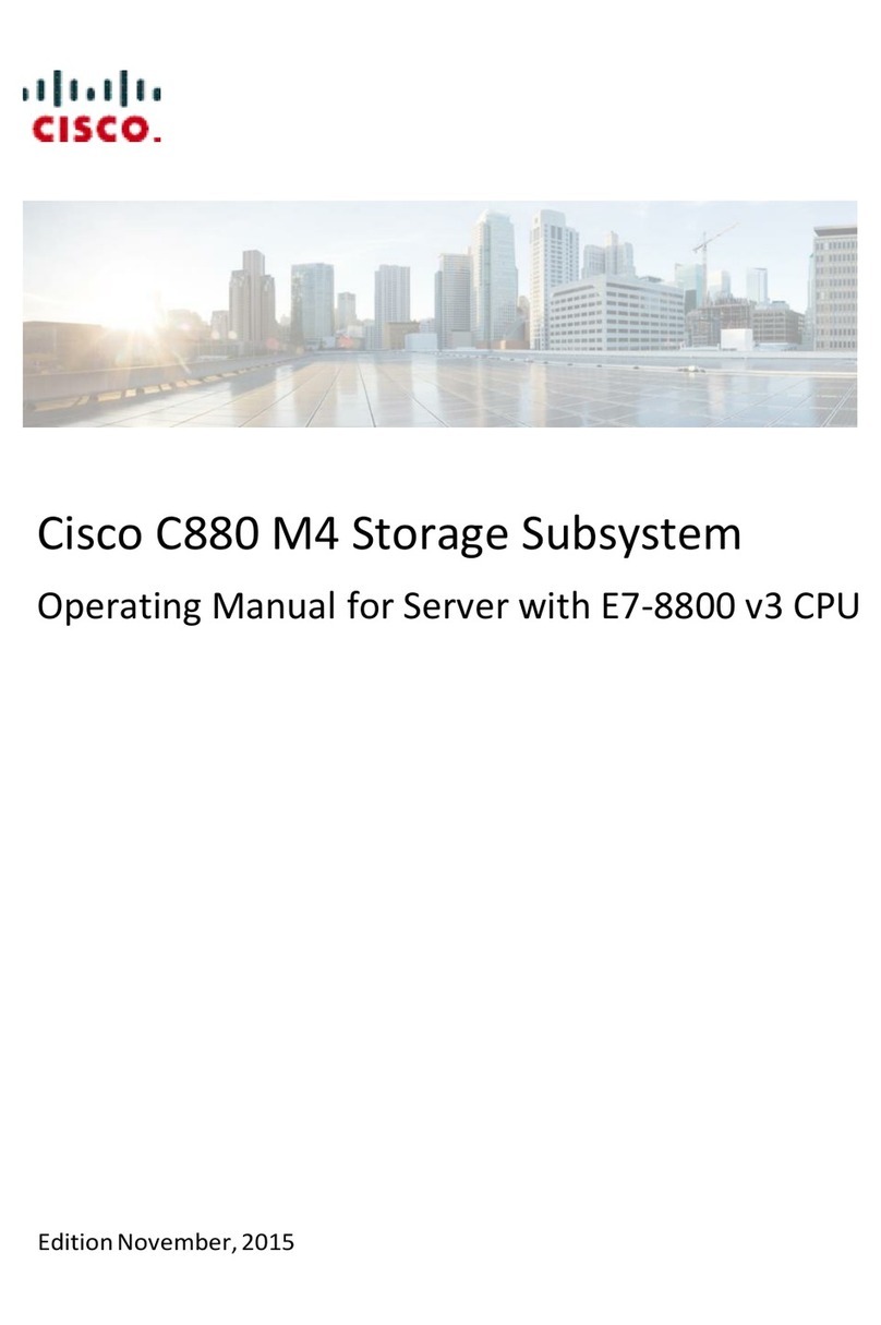 Cisco C880 M4 User manual Cisco C880 M4 User manual