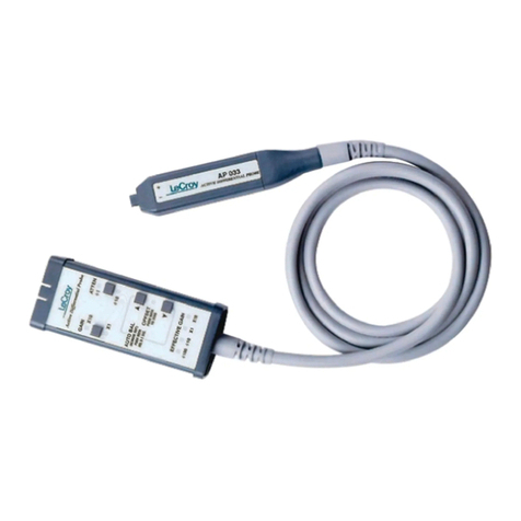 Teledyne Lecroy AP033 Operator's manual