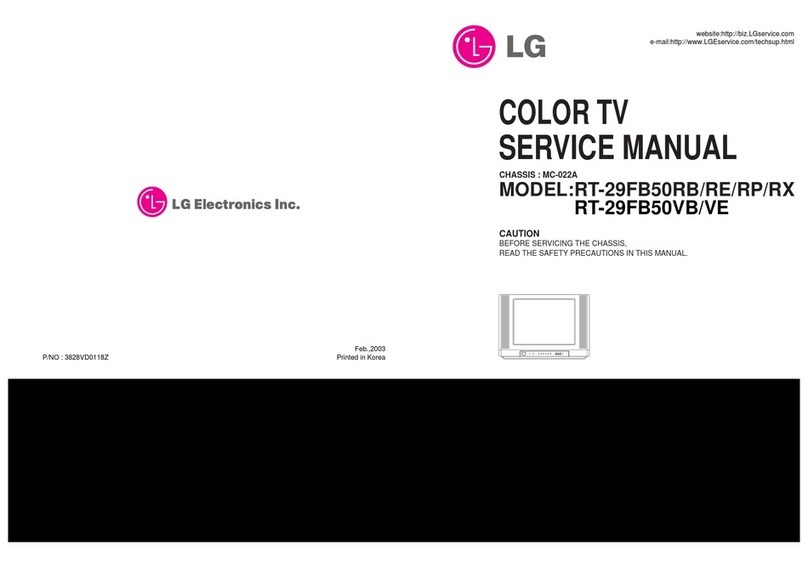 LG RT-29FB50RB User manual