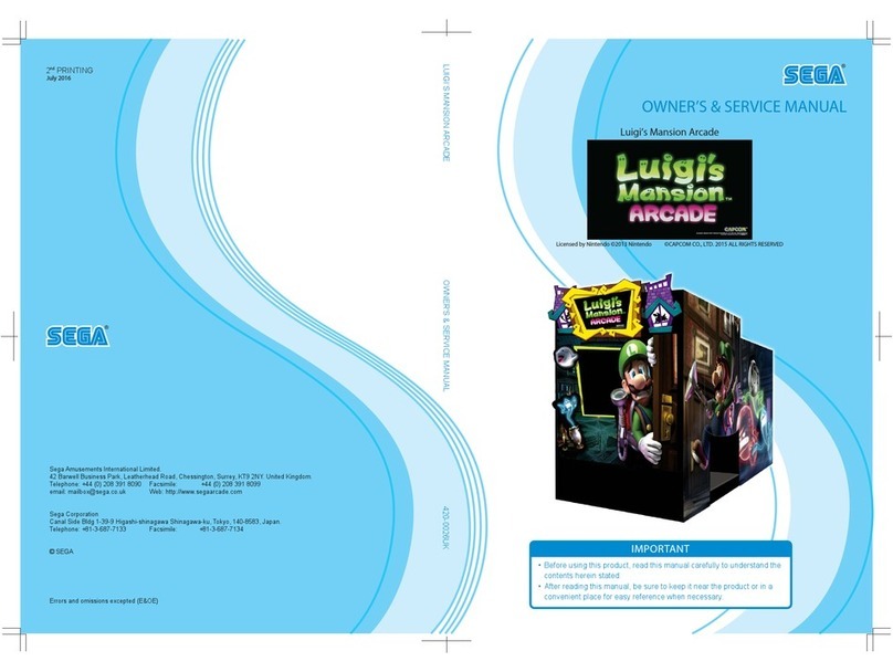 Sega Luigi's Mansion Arcade Application guide