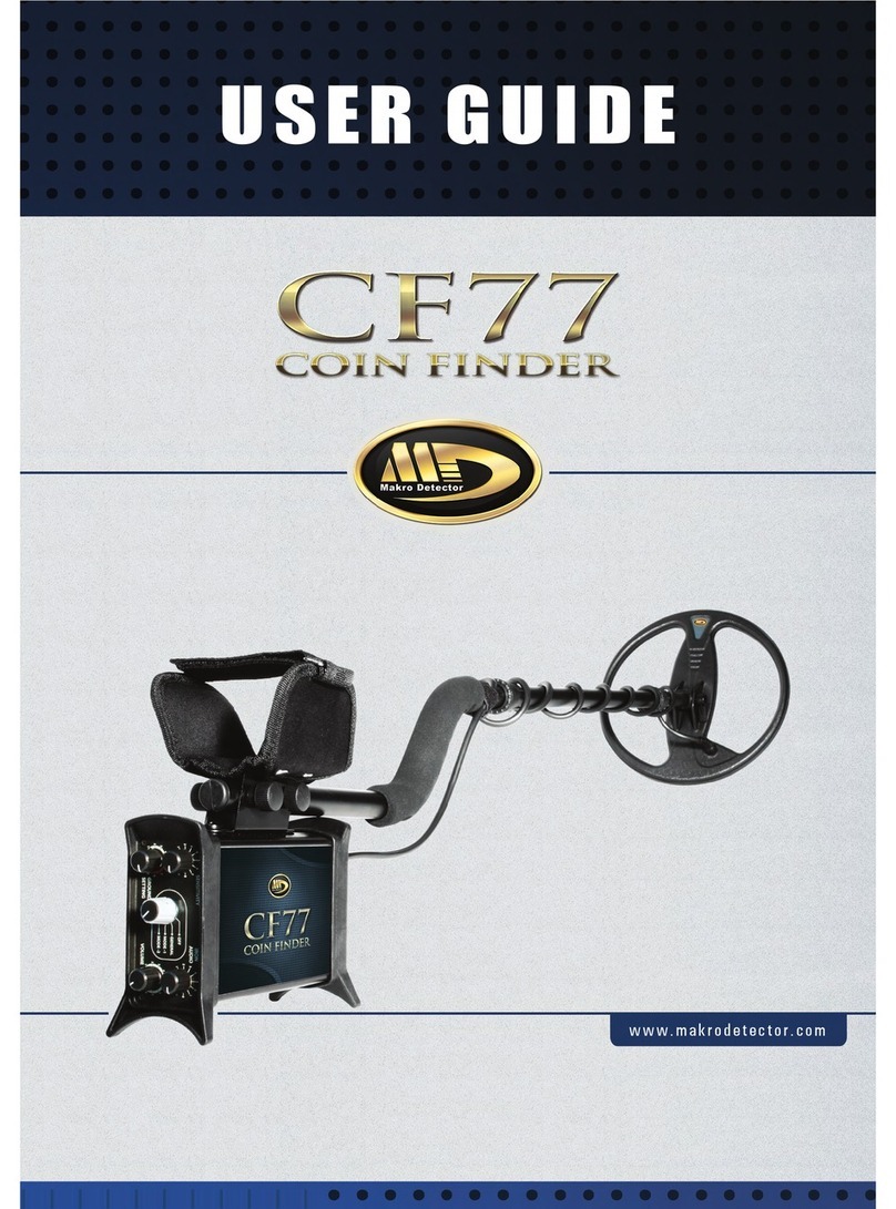 Makro Detektor CF77 user guide