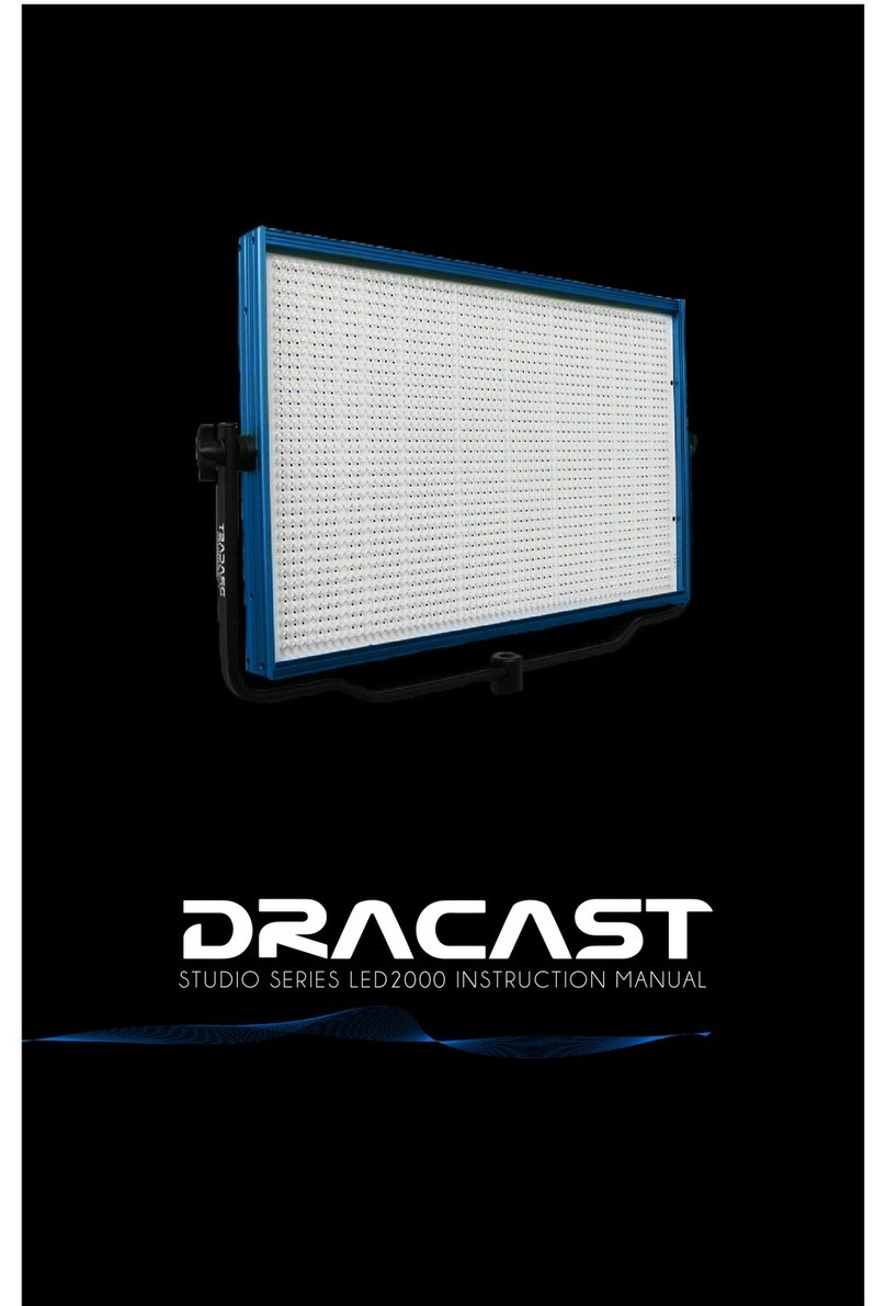 DRACAST LED2000 instruction manual