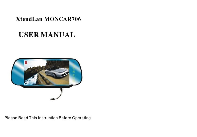 XtendLan MONCAR706 user manual